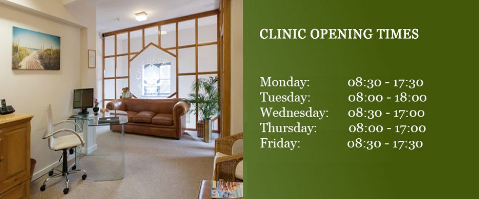 Clinic Opening Times